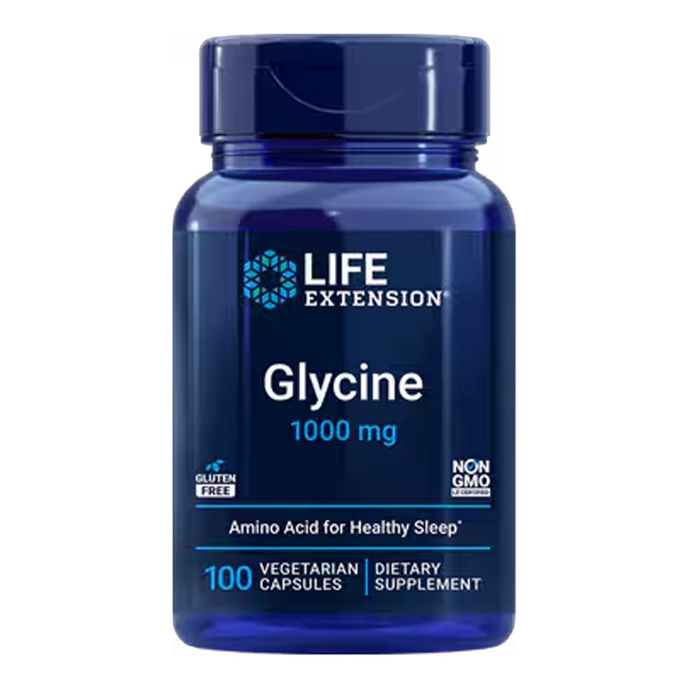 Life Extension Life Extension Glicyna 1000 mg - 100 kapsułek LE01669