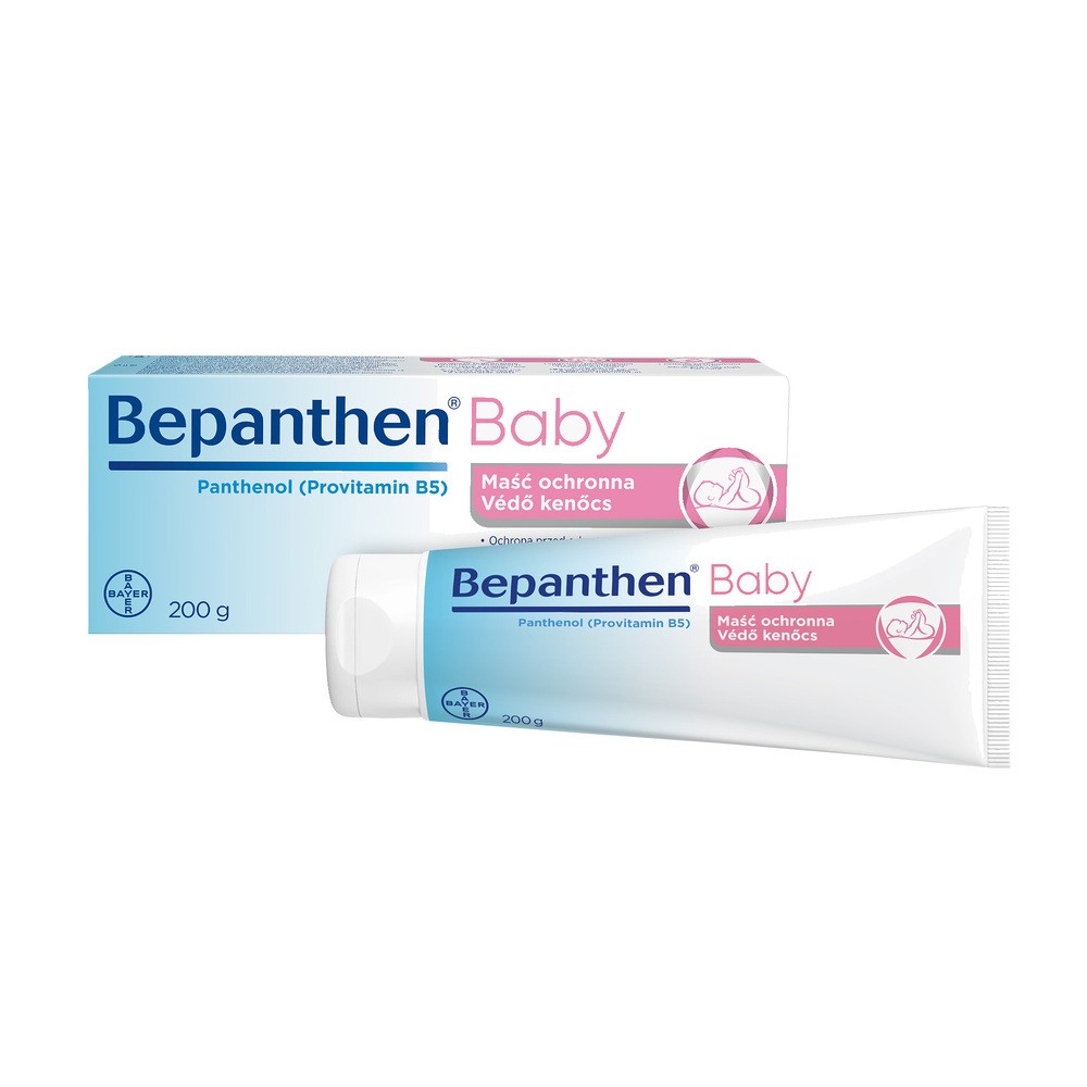 Bepanthen Baby, maść przeciw odparzeniom pieluszkowym dla niemowląt, 200 g