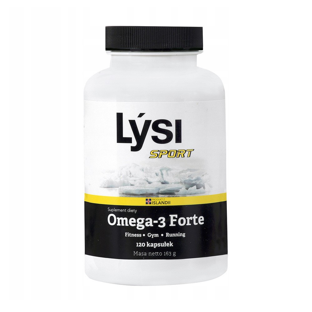 Lysi Sport Omega 3 Forte 1000 mg, 120 kapsułek