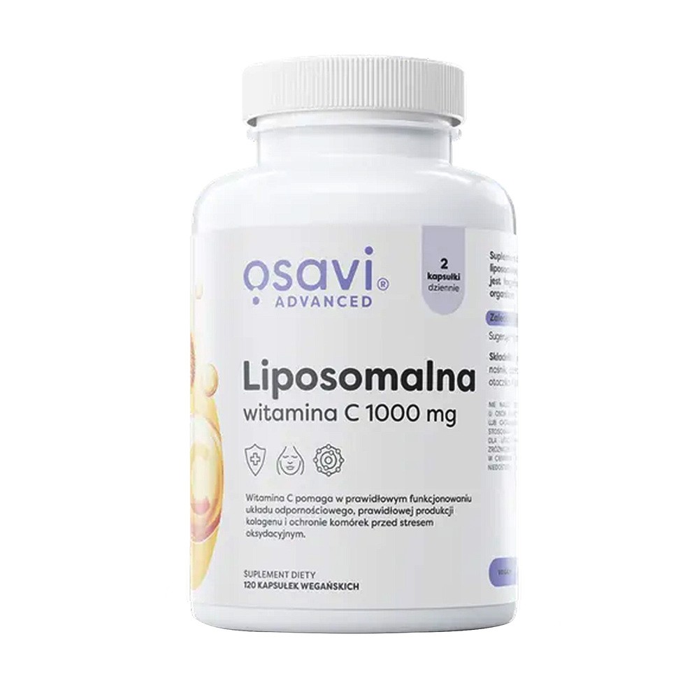 Osavi Liposomalna Witamina C 1000 mg suplement diety 60 kaps.