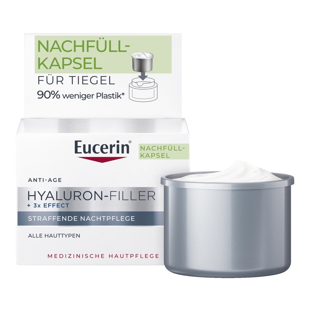 Eucerin Hyaluron-Filler Krem na noc, Refill