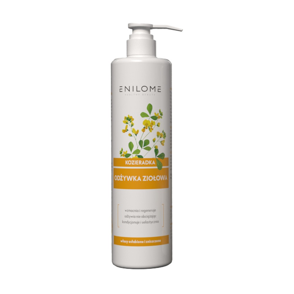 Enilome Healthy Beauty Kozieradka, odżywka ziołowa do włosów, 300 ml