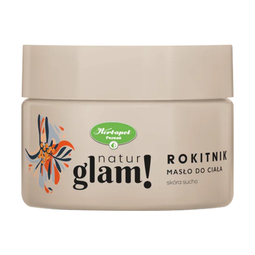 Natur Glam!, masło do ciała, Rokitnik, 300 ml