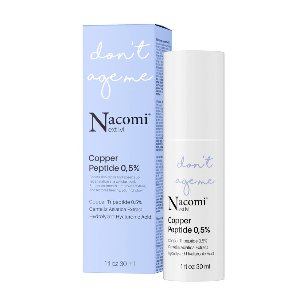 Nacomi Next Level serum do twarzy Peptyd Miedziowy 0,5% 30 ml