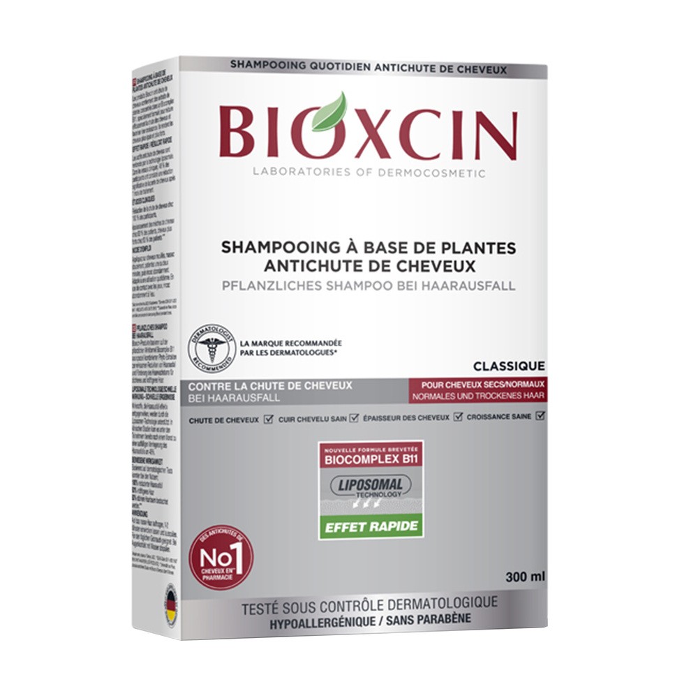 Bioxcin Classic Ziołowy szampon do włosów suchych i normalnych z tendencją do wypadania