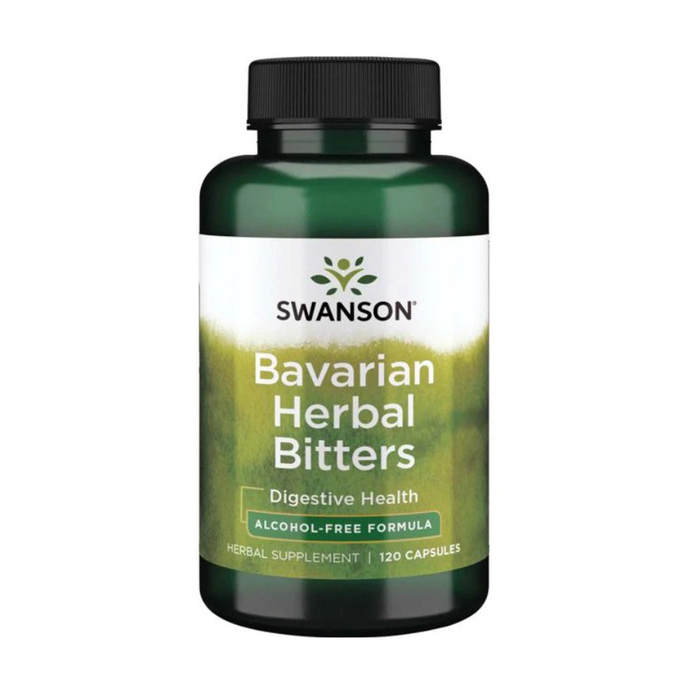 Swanson Bavarian Herbal Bitters 120 Kapsułek