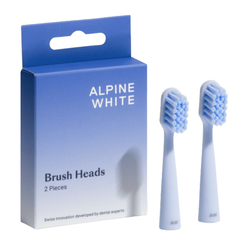 Alpine White Wymienne końcówki do szczoteczki sonicznej