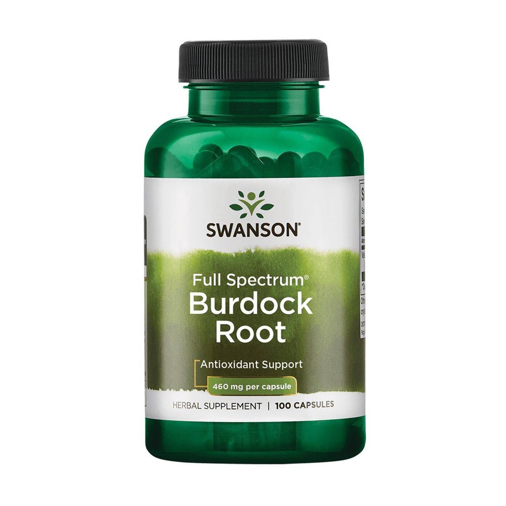 SWANSON Burdock Root 460mg 100kaps. SW83