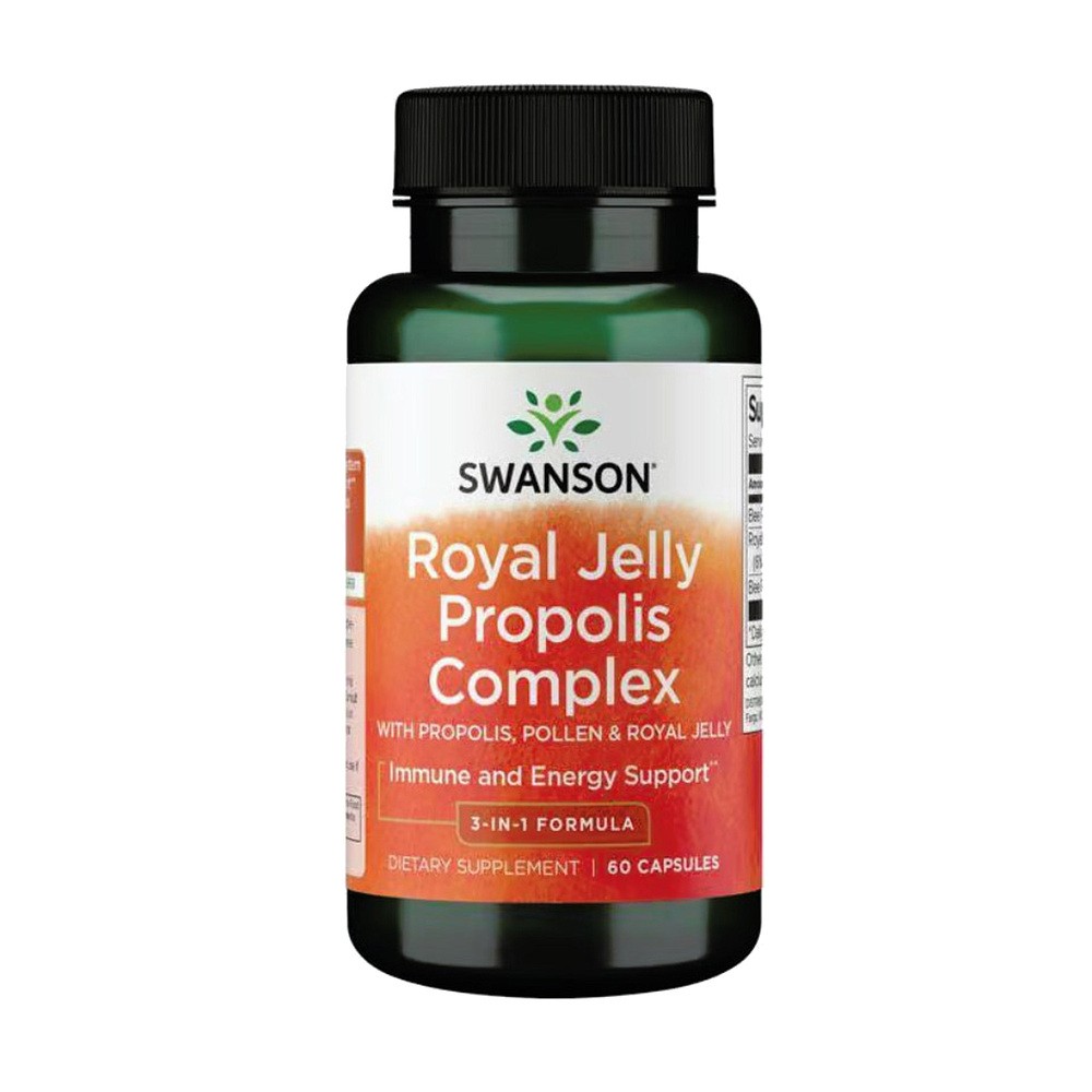 Swanson Royal Jelly Propolis Complex, kapsułki 60 szt.