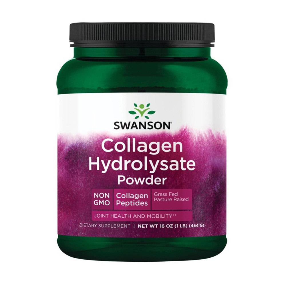 SWANSON Hydrolizowany kolagen w proszku (454 g)