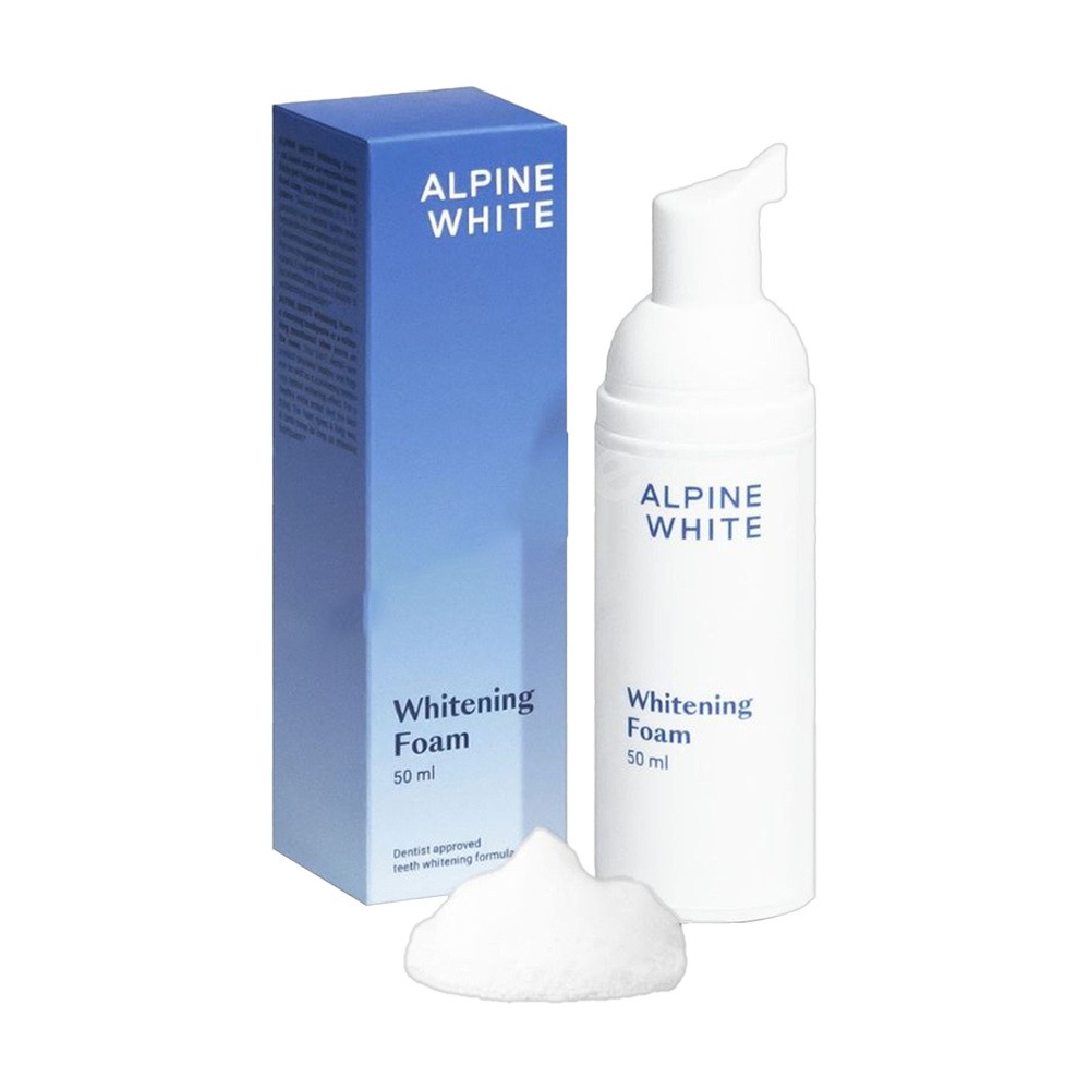 ALPINE WHITE Whitening & Care Whitening Foam 50 ml