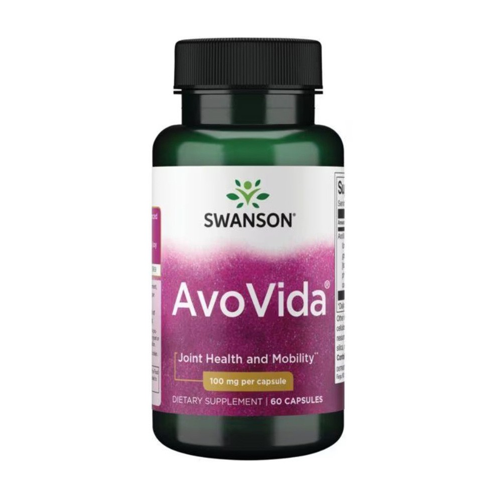 Swanson Avovida 100 mg Kapsułki, 60 szt.
