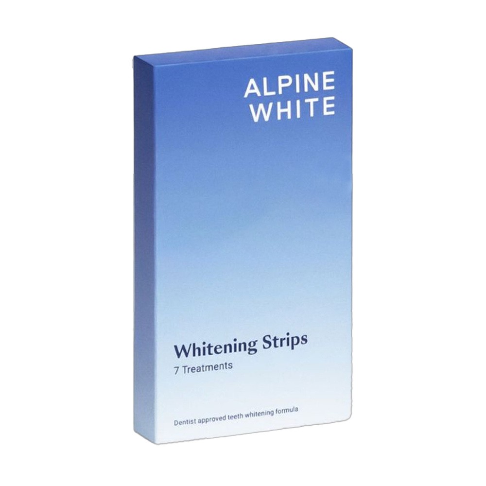 ALPINE WHITE Whitening & Care Whitening Strips 14 pcs