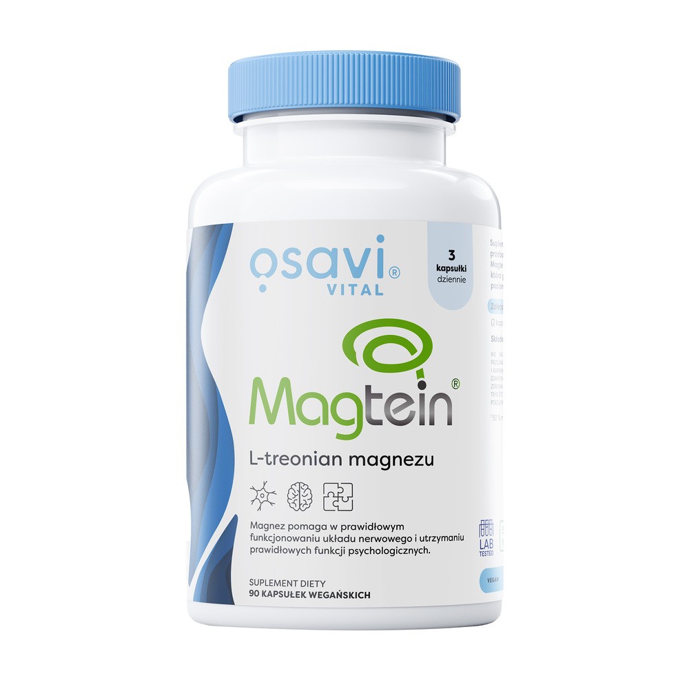 Osavi Vital Magtein L-treonian magnezu, 90 kaps.