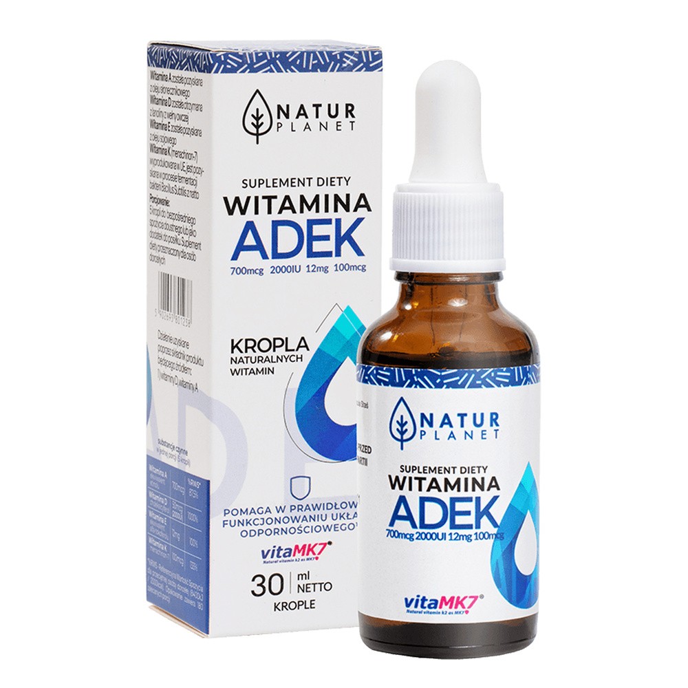 NATUR PLANET NATUR PLANET Witamina ADEK 30 ml 3443221