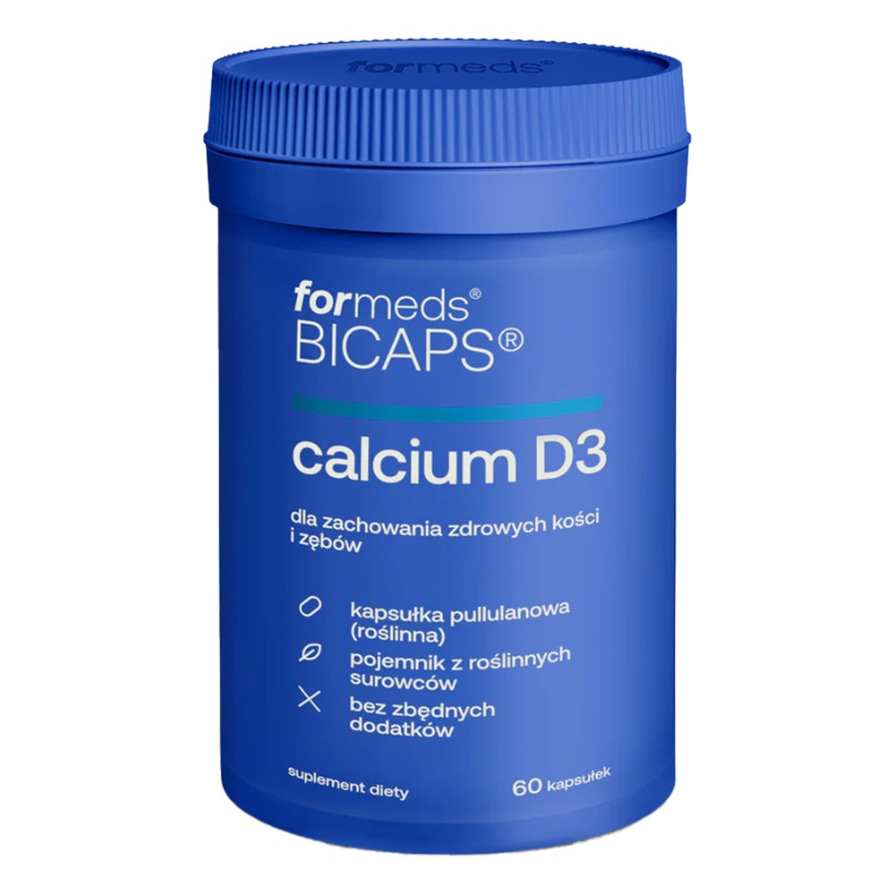 Formeds Bicaps Calcium D3 Suplement diety 60 kaps.
