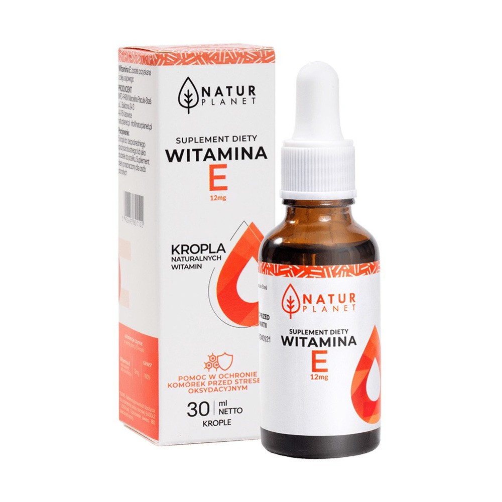 NATUR PLANET NATUR PLANET Naturalna witamina E 30 ml 3435821