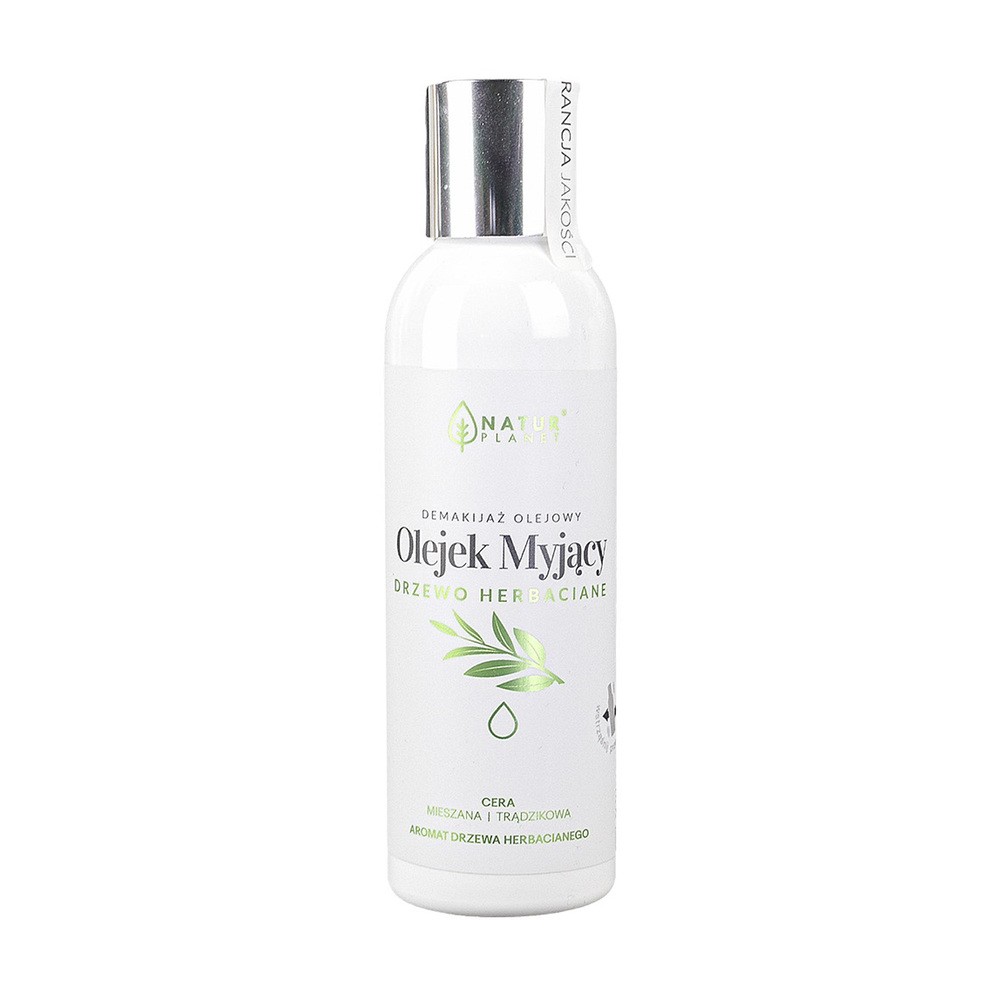 NaturPlanet olejek myjący drzewo herbaciane demakijaż olejowy 150ml