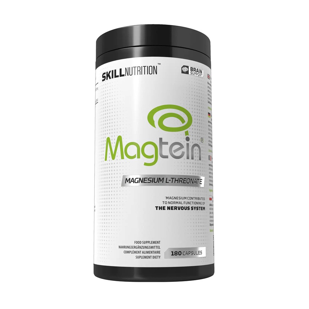 Skill Nutrition Magtein Magnesium L-Threonate, kapsułki twarde, 180 szt.