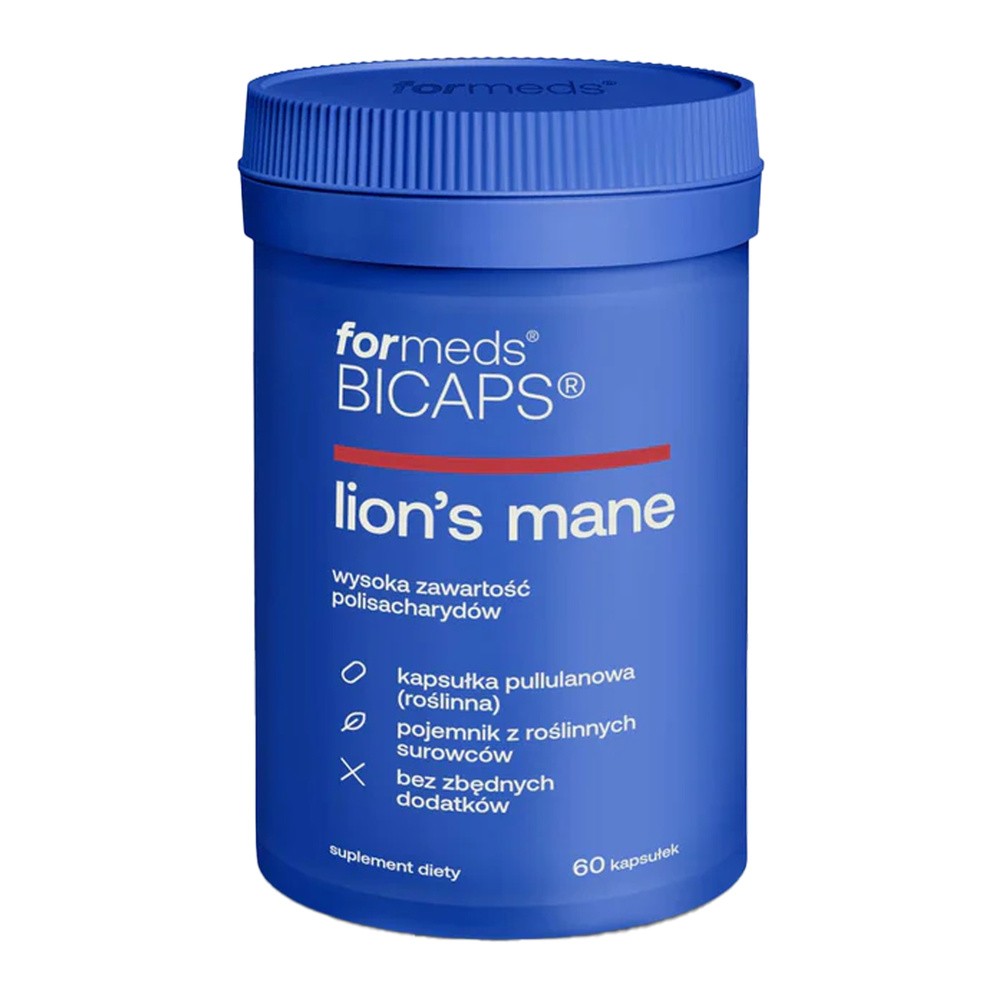 Formeds Bicaps Lion's Mane Kapsułki, 60 szt.