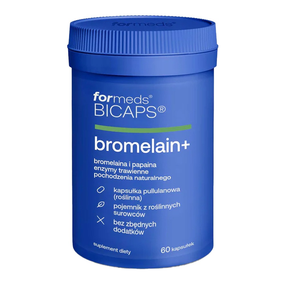 ForMeds Bicaps Bromelain, kapsułki, 60 sztuk