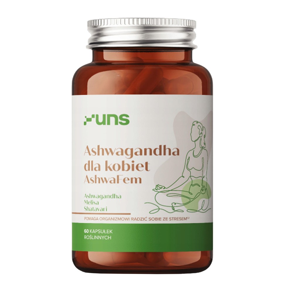 Ashwagandha dla kobiet AshwaFem, kapsułki, 60 szt.