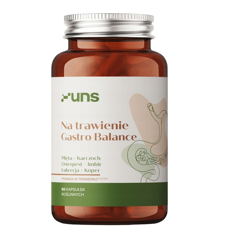 UNS Na Trawienie Gastro Balance, kapsułki, 60 sztuk