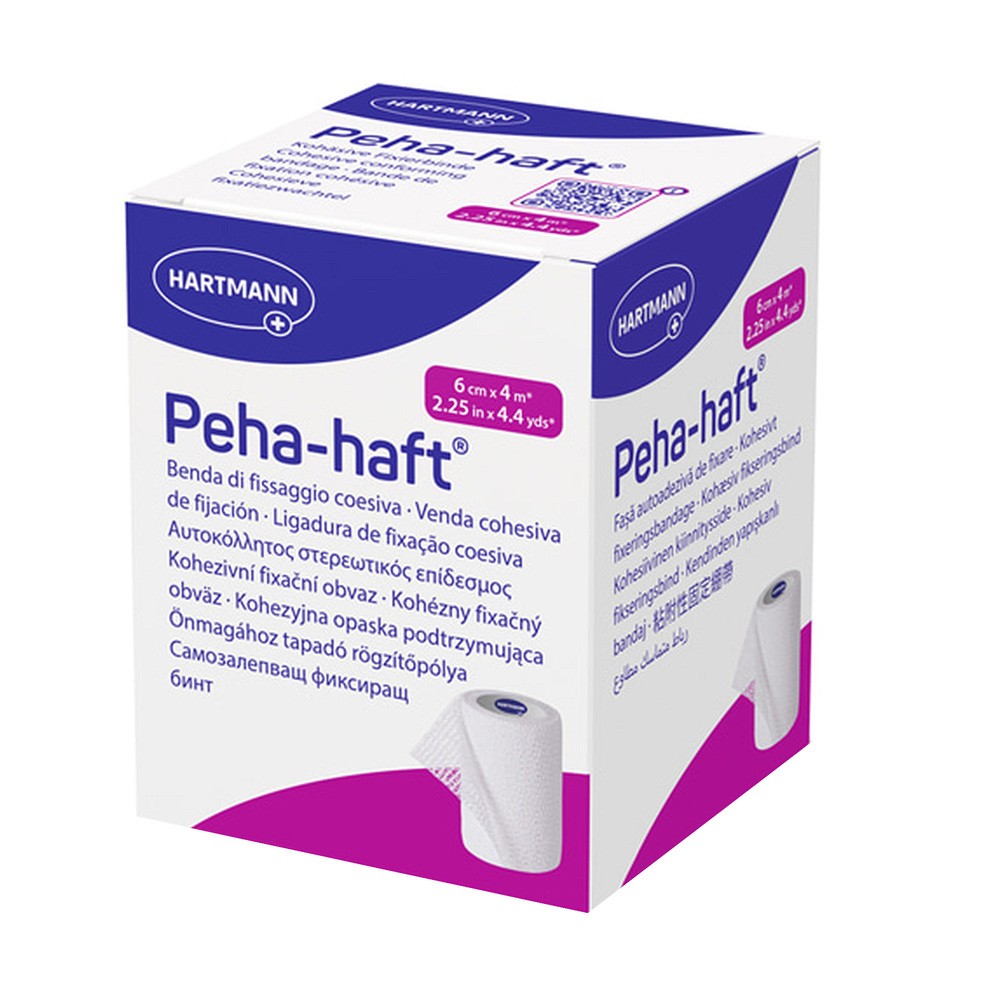 Peha-Haft, Opaska podtrzymująca kohezyjna 6 cm x 4 m, 1 sztuka