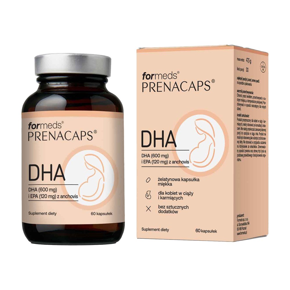 ForMEDS PRENACAPS DHA 60 kaps 0AB2-19410