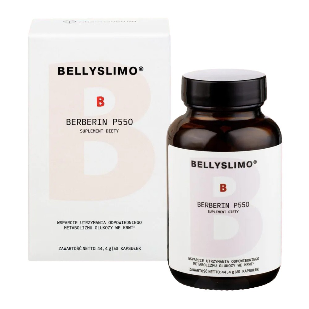 Pharmaverum Bellyslimo Berberin P550, kapsułki 60 szt.