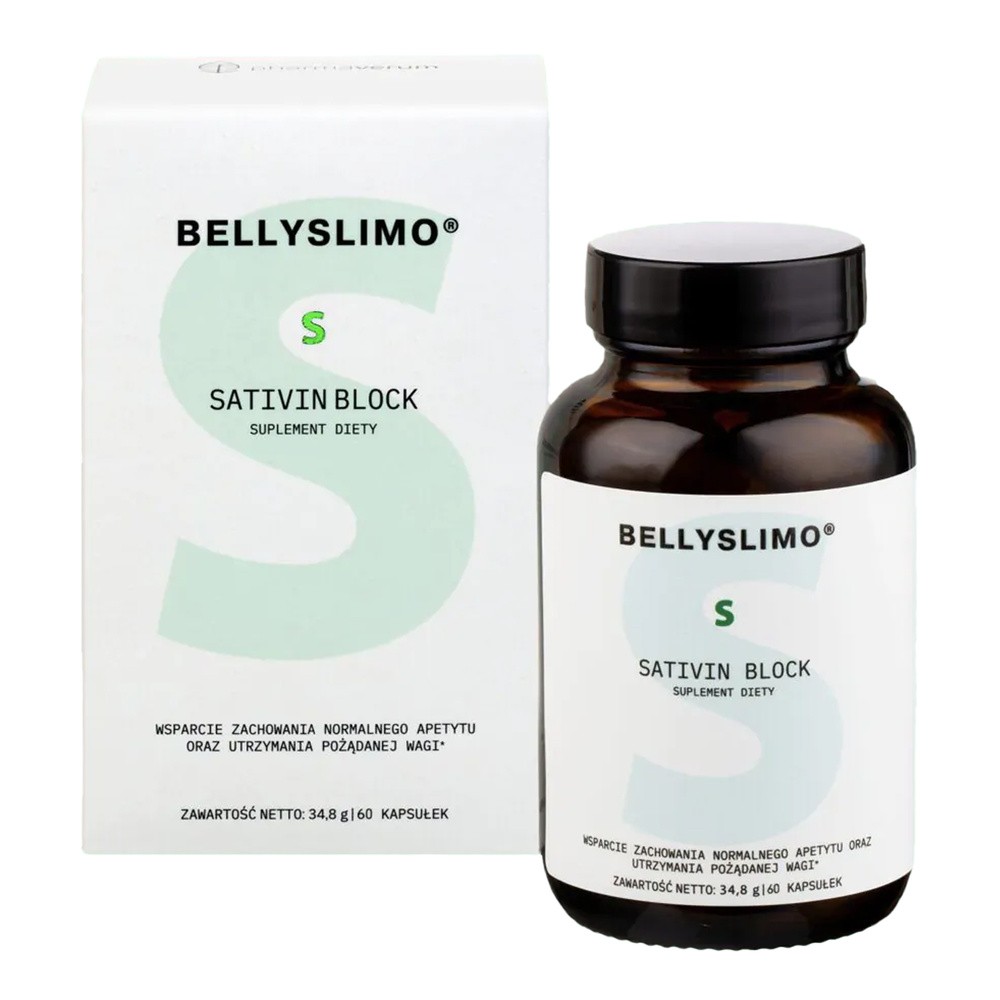 Pharmaverum Bellyslimo Sativin Block, kapsułki 60 szt.