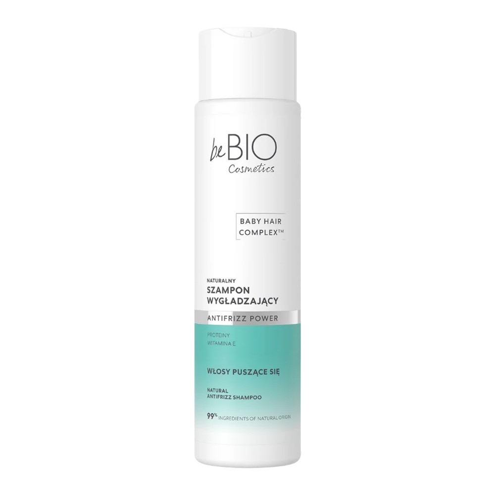 beBIO baby hair complex szampon włosy puszące się Antifrizz Power 300ml