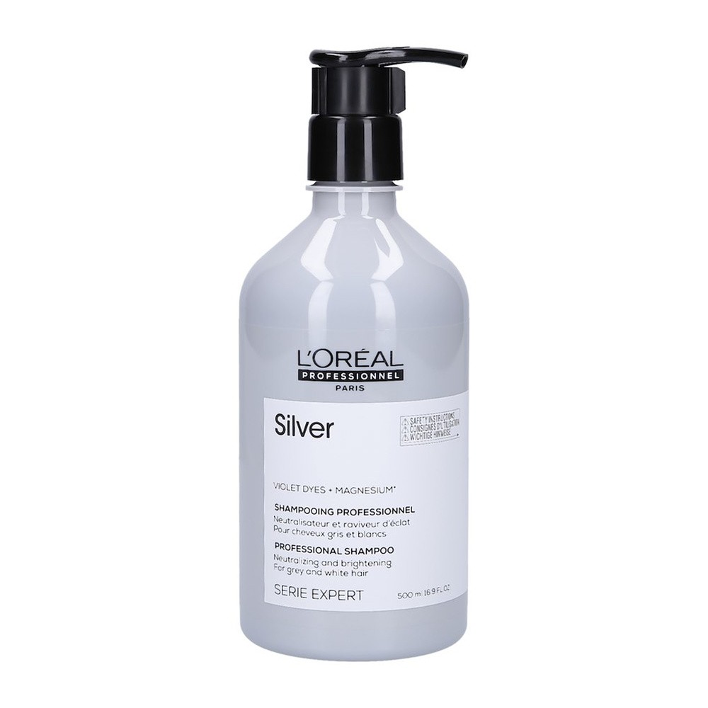 Loreal Silver szampon do włosów rozjaśnionych lub siwych 500ml