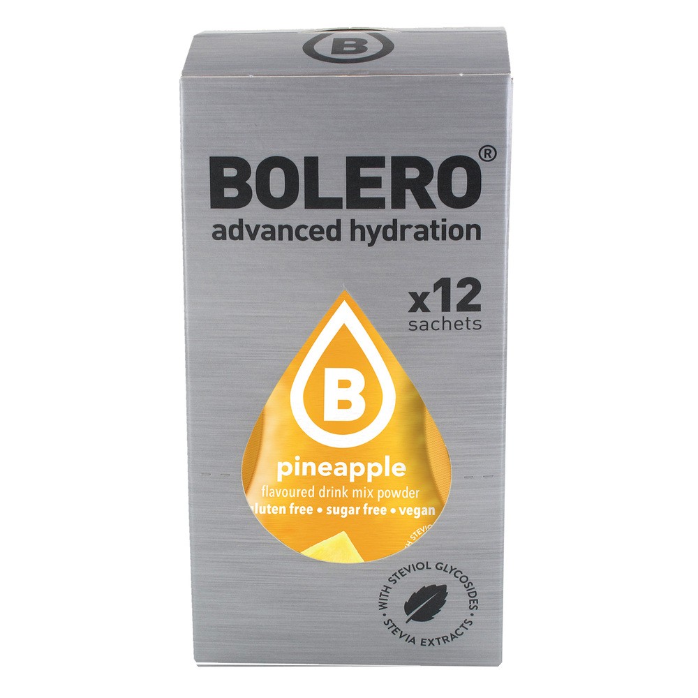 BOLERO Bolero Napój koncentrat 1 kcal Ananas 6g x 12 saszetek
