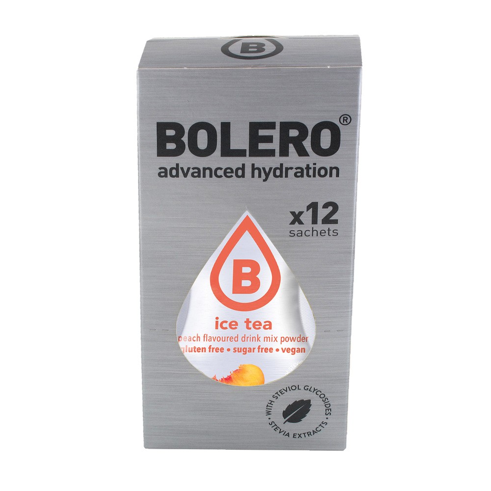 BOLERO Bolero Napój koncentrat 1 kcal Ice Tea Brzoskwinia 6g x 12 saszetek