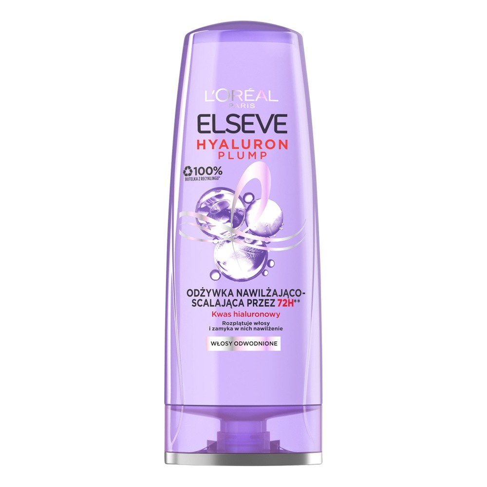 Loreal Elseve Hyaluron Plump Odżywka nawilżająco-scalająca (przez 72H) do włosów odwodnionych 200ml 132605