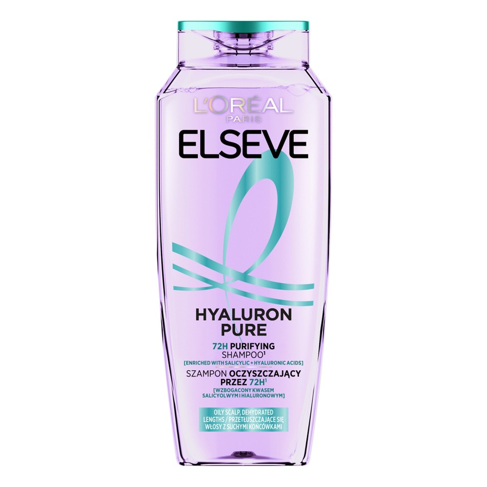 L'Oreal Paris Elseve Hyaluron Pure szampon oczyszczający 400ml
