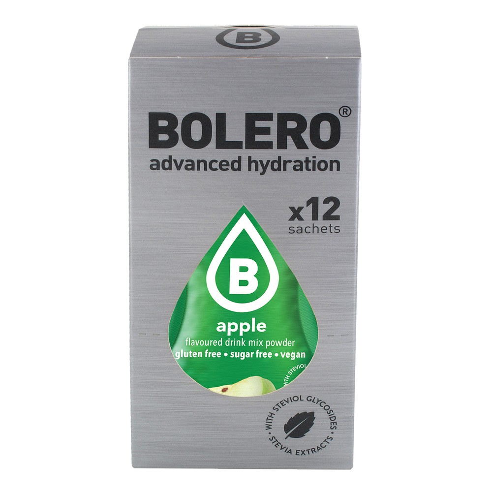 BOLERO Bolero Napój koncentrat 1 kcal Jabłko 6g x 12 saszetek