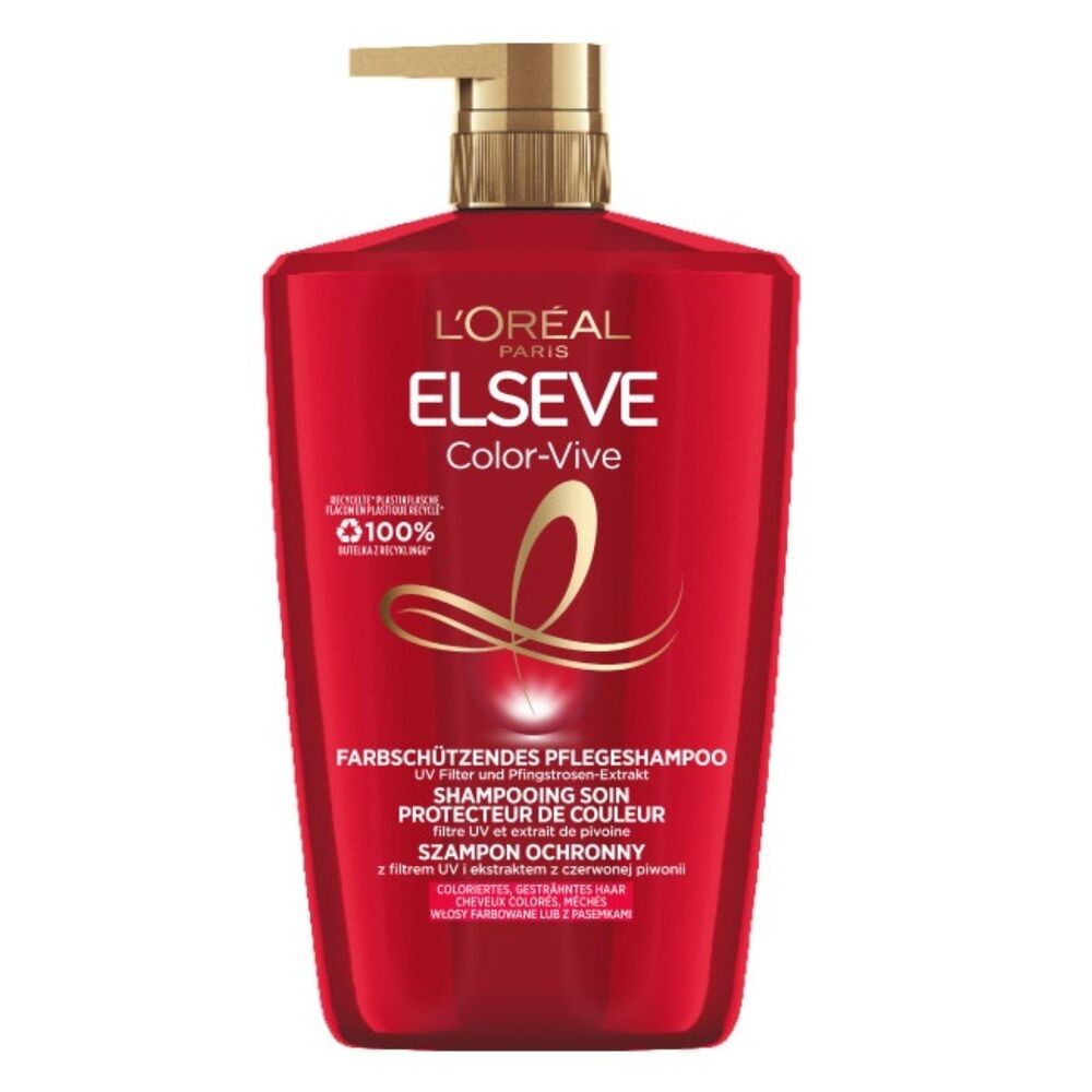 LOREAL ELSEVE COLOR VIVE SZAMPON DO WŁOSÓW FARBOWANYCH 1000ML