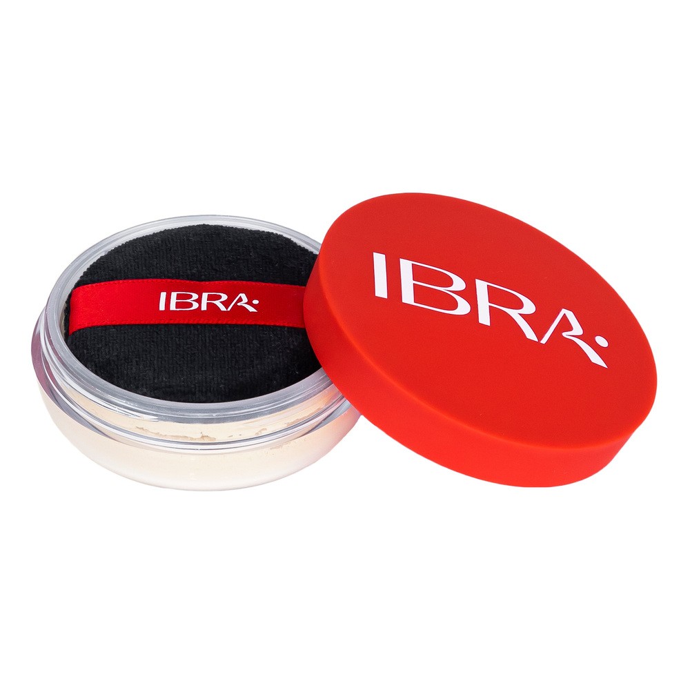 Ibra IBRA - GLOW TRANSPARENT POWDER - Rozświetlający puder transparentny - NR 03 - 12 g