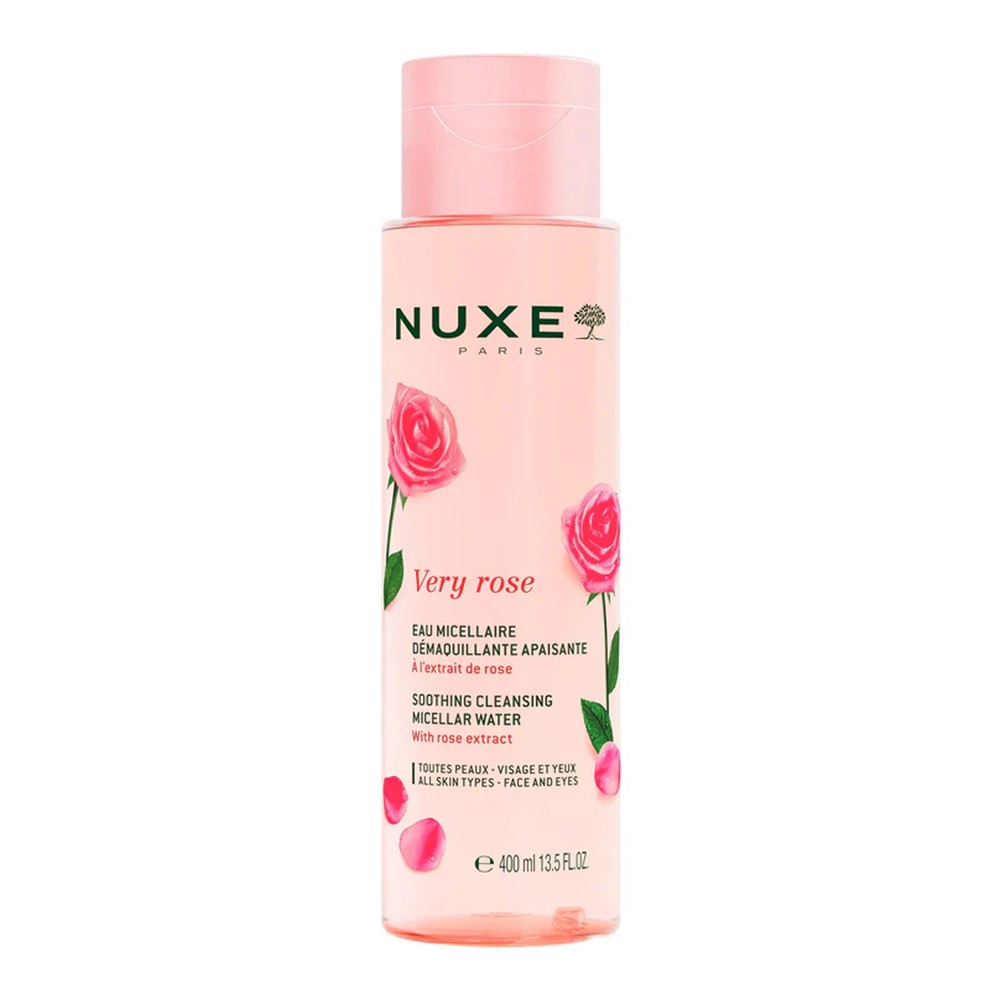 Nuxe Very Rose Łagodząca woda micelarna 3w1, 400 ml