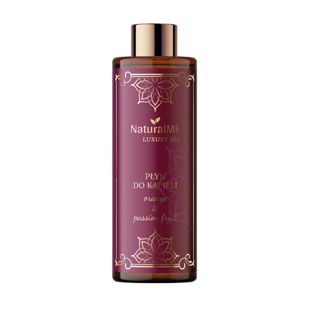 NaturalME Luxury SPA, płyn do kąpieli, orange & passion fruit, 250 ml