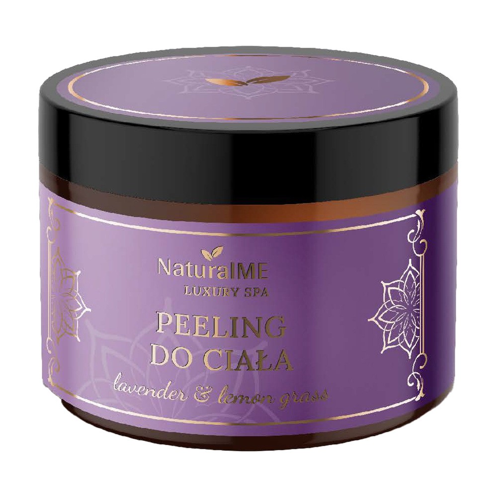 NaturalME Luxury SPA, cukrowy peeling do ciała, Lavender & Lemongrass, 200 ml
