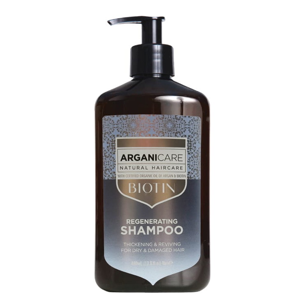 Arganicare Biotin, Szampon Regenerujący Z Biotyną, 400ml