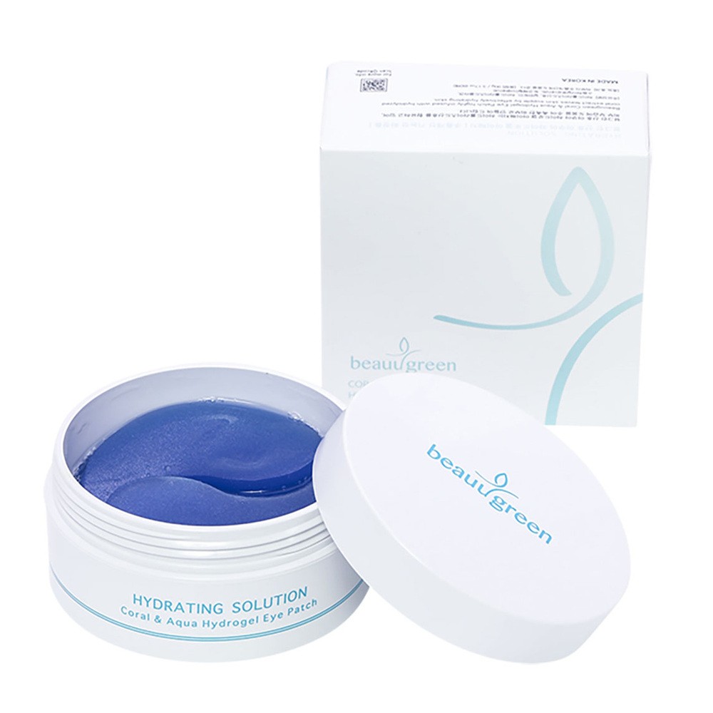 BEAUUGREEN BEAUUGREEN Płatki pod oczy Hydrogel Eye Patch Coral & Aqua 85.0 g