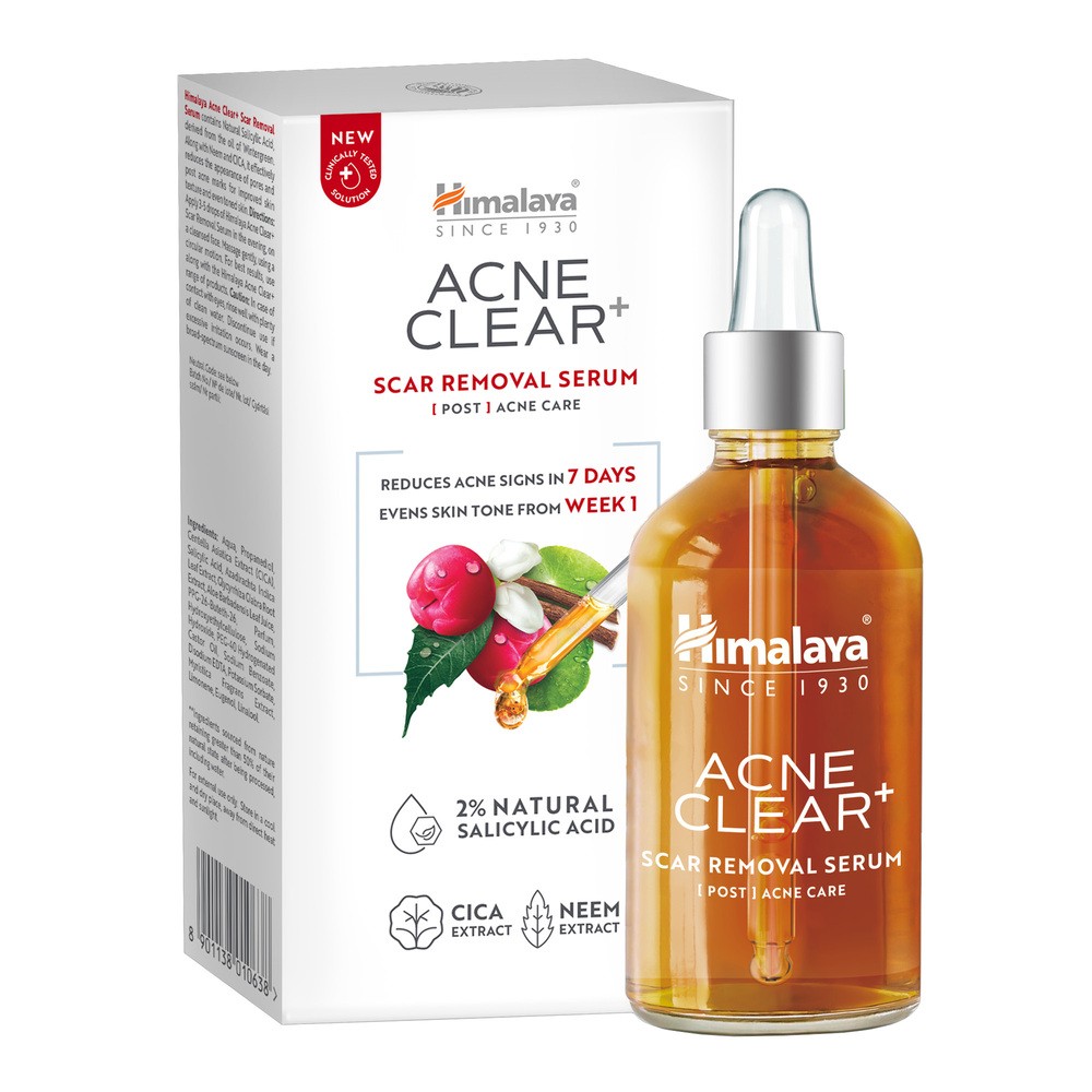 Himalaya Acne Clear+, serum na blizny potrądzikowe, 30 ml