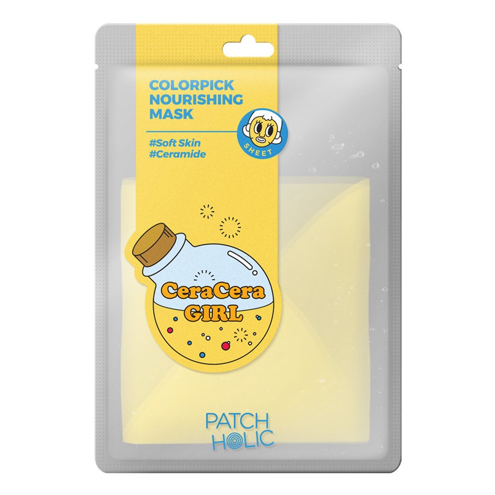 Patch Holic Colorpick Nourishing Mask Odżywcza Maseczka do Twarzy w Płachcie