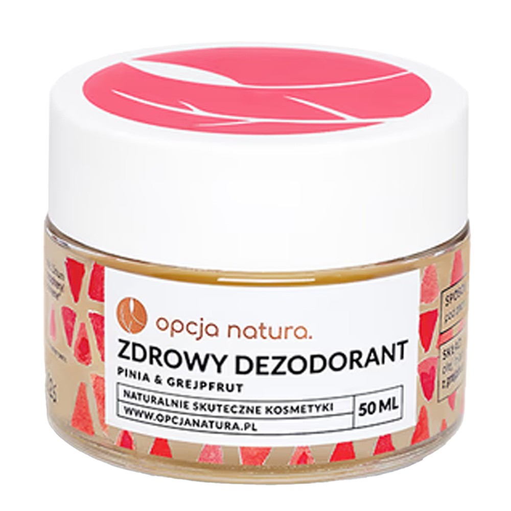 Opcja Natura Zdrowy dezodorant, pinia & grejpfrut, 50 ml
