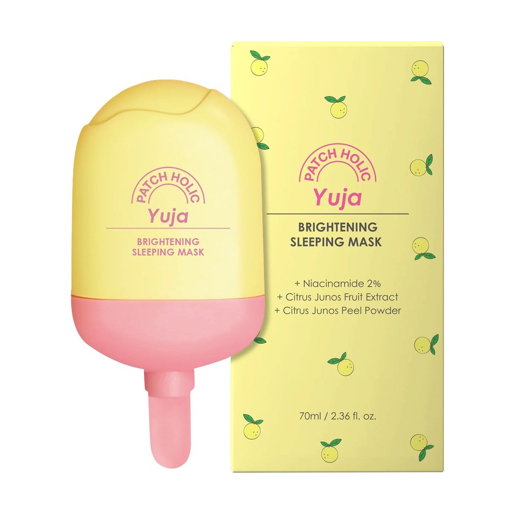 Yuja Brightening Sleeping Mask rozjaśniająca maska na noc z witaminą C