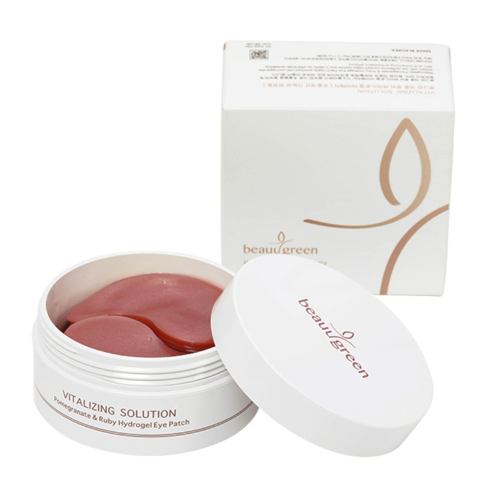 BEAUUGREEN BEAUUGREEN Płatki pod oczy Hydrogel Eye Patch Pomegranate & Ruby 85.0 g